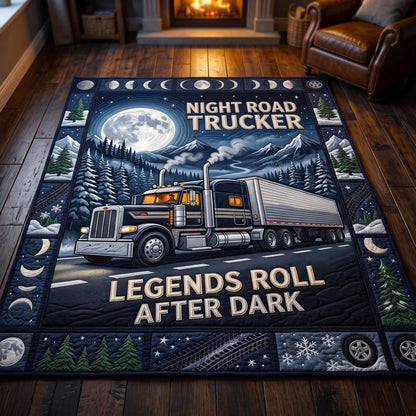 Trucker Life Area Rug GFTONMU3372