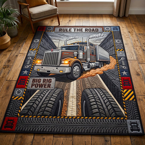 Trucker Life Area Rug GFTONMU3375