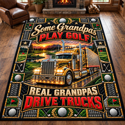 Trucker Life Area Rug GFTONMU3396