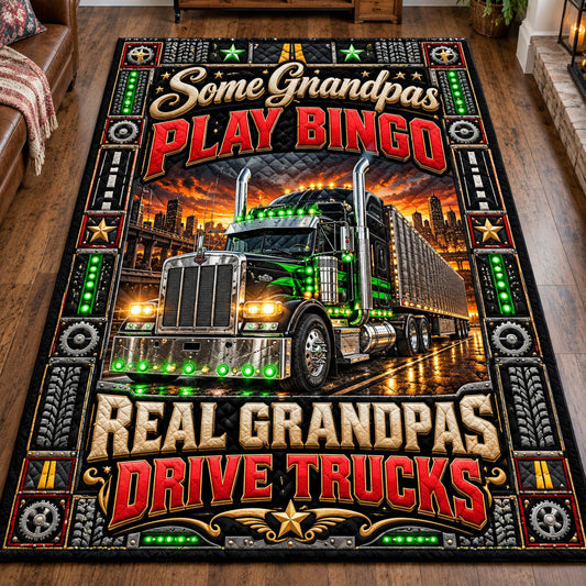 Trucker Life Area Rug GFTONMU3402