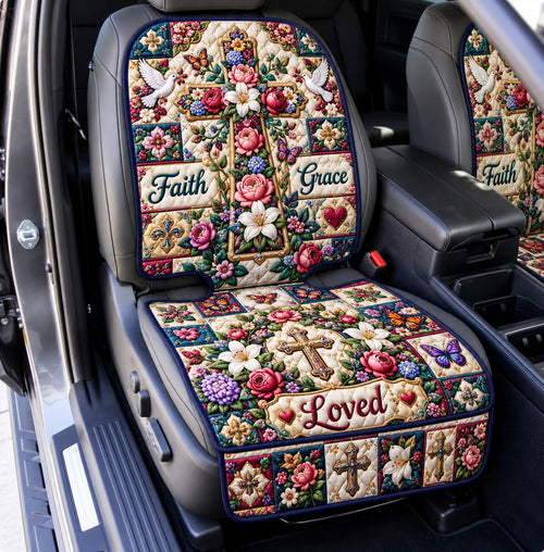 Christian Faith Quilted Car Seat Protector GFTONMU3457