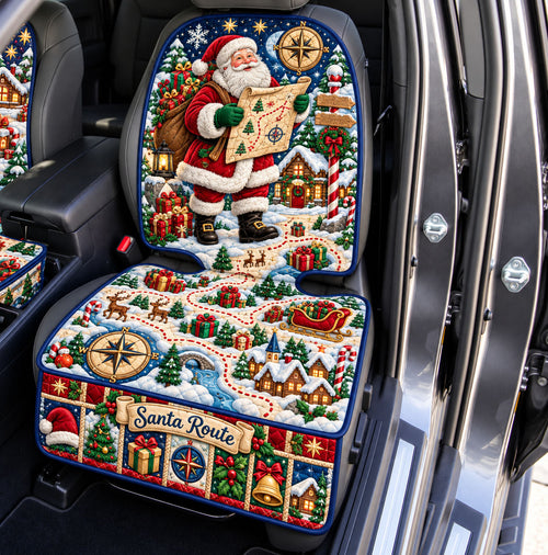 Santa Claus Quilted Car Seat Protector GFTONMU3460