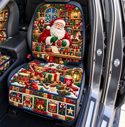 Santa Claus Quilted Car Seat Protector GFTONMU3461