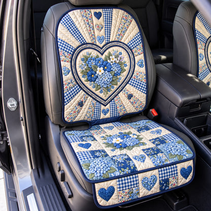 Floral Patchwork Quilted Car Seat Protector GFTONMU3610