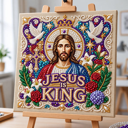 Christian Faith DIY Diamond Pearl Art Kit GFTONMU3956