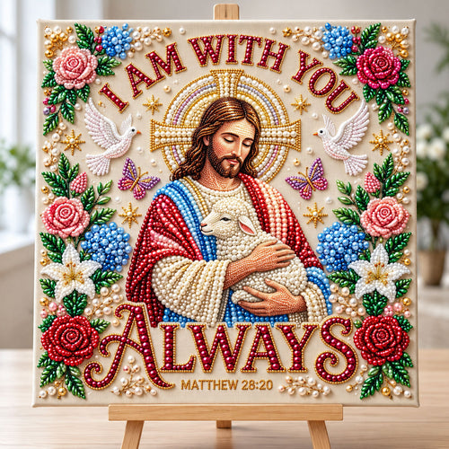 Christian Faith DIY Diamond Pearl Art Kit GFTONMU3965