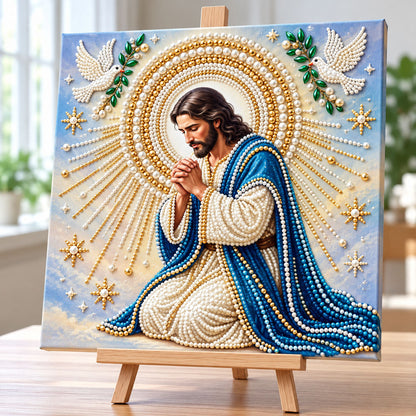 Christian Faith DIY Diamond Pearl Art Kit GFTONMU4148