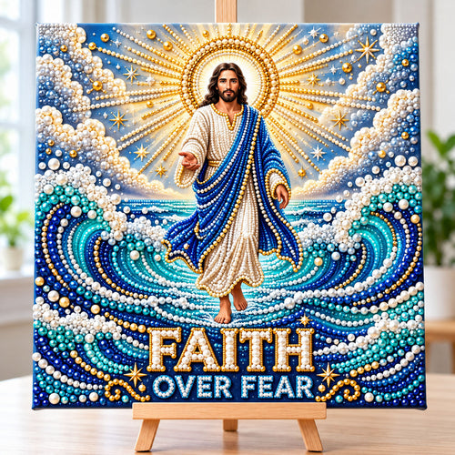 Christian Faith DIY Diamond Pearl Art Kit GFTONMU4149