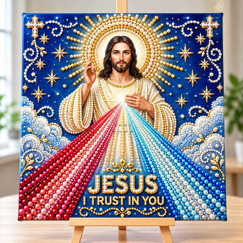 Christian Faith DIY Diamond Pearl Art Kit GFTONMU4154