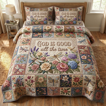 Christian Faith 3-Piece Quilted Bedding Set GFTONMU424