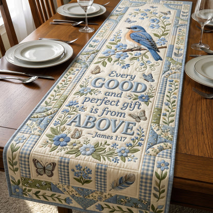 Christian Faith Quilted Table Runner GFTONMU501