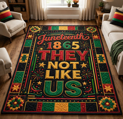 They Not Like Us Area Rug GFTONMU512