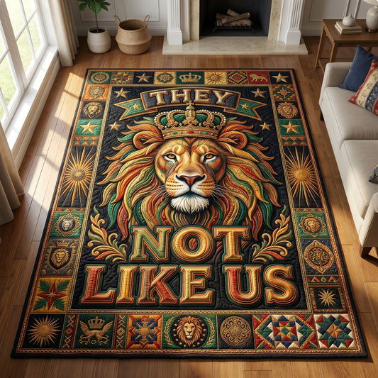 They Not Like Us Area Rug GFTONMU515