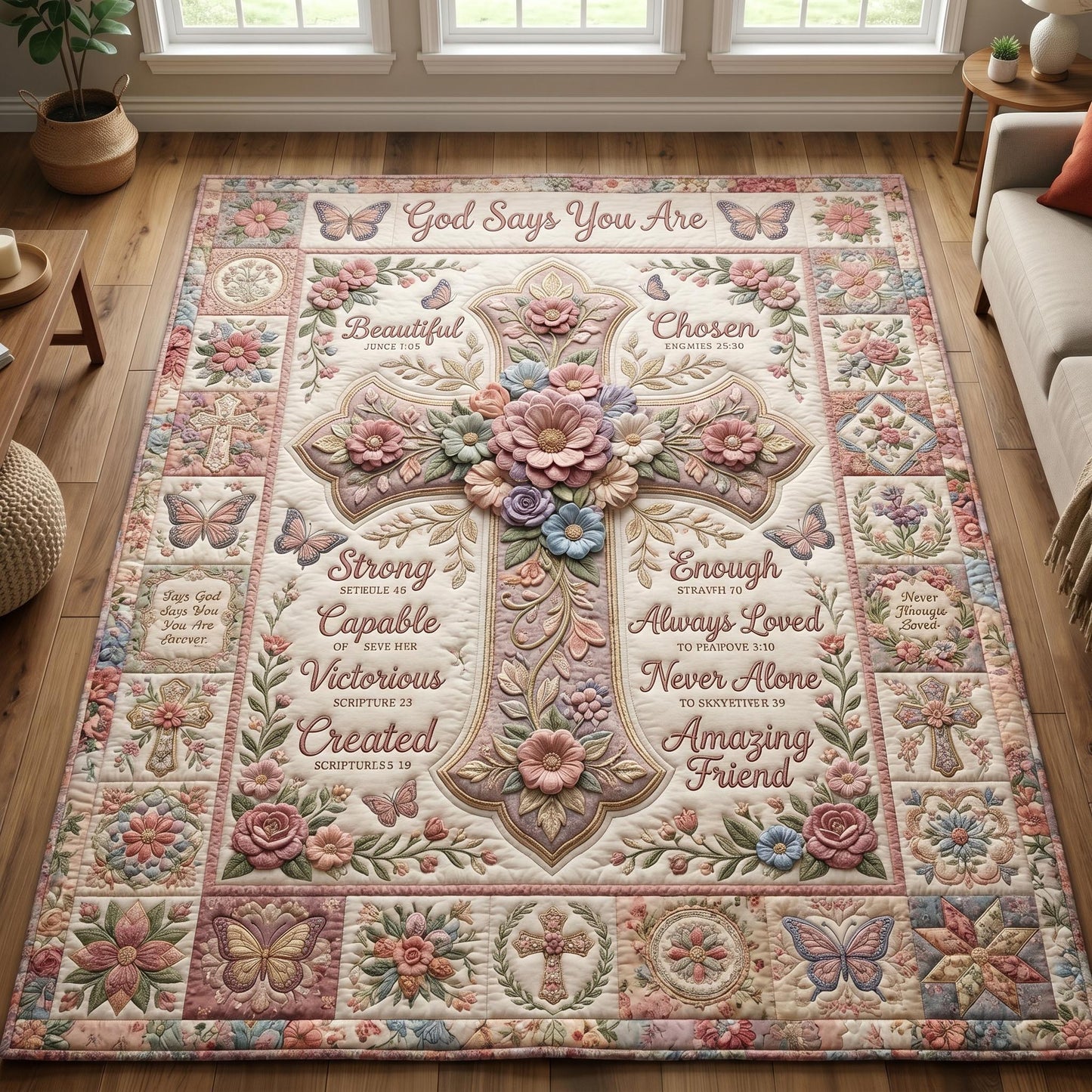 Christian Faith Area Rug GFTONMU546