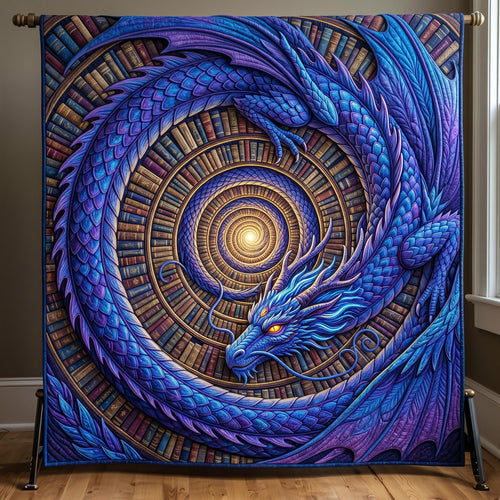 Mystic Dragon Quilted Blanket GFTONMU595