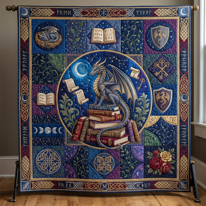 Mystic Dragon Quilted Blanket GFTONMU600