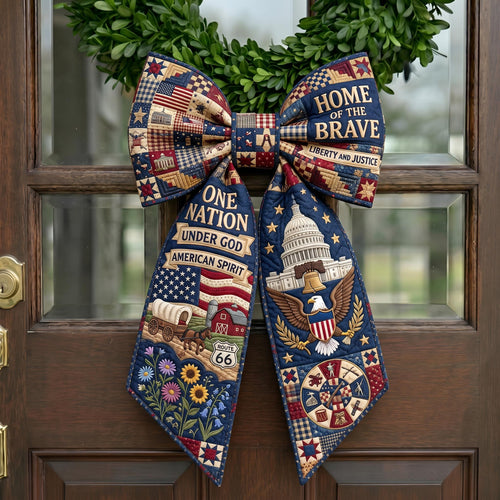 American Pride Quilted Wreath Sash GFTONMU665