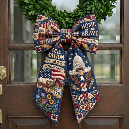 American Pride Quilted Wreath Sash GFTONMU665