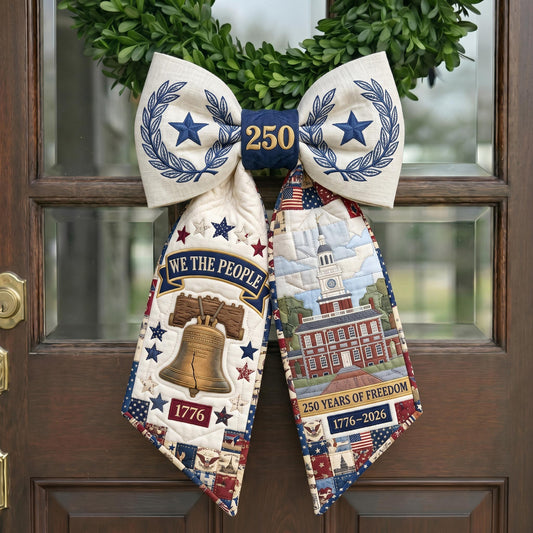 American Pride Quilted Wreath Sash GFTONMU670