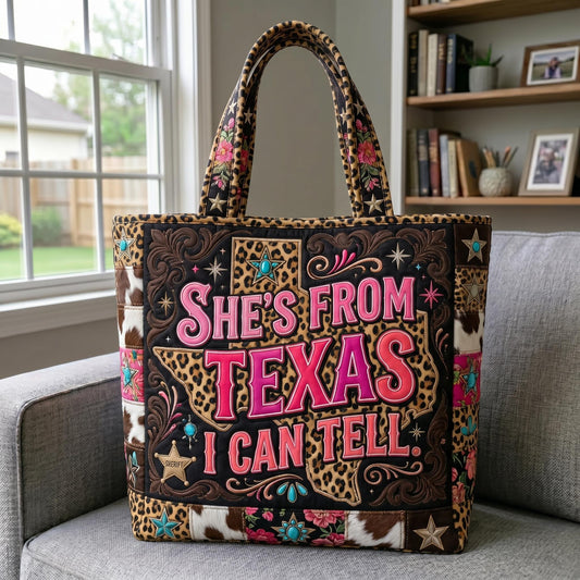 Texas Pride Quilted Tote Bag GFTONMU672