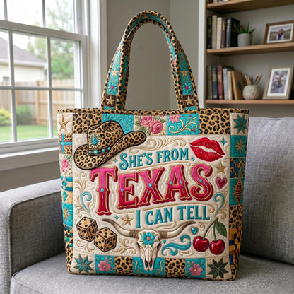 Texas Pride Quilted Tote Bag GFTONMU675