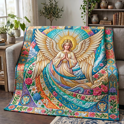 Guardian Angel Quilted Blanket GFTONMU734