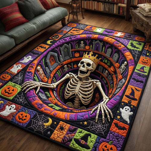 Haunted Skeleton Area Rug GFTONMU925