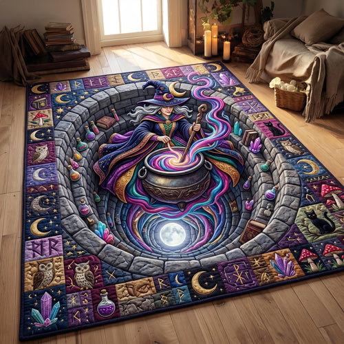 Haunted Witch Area Rug GFTONMU933