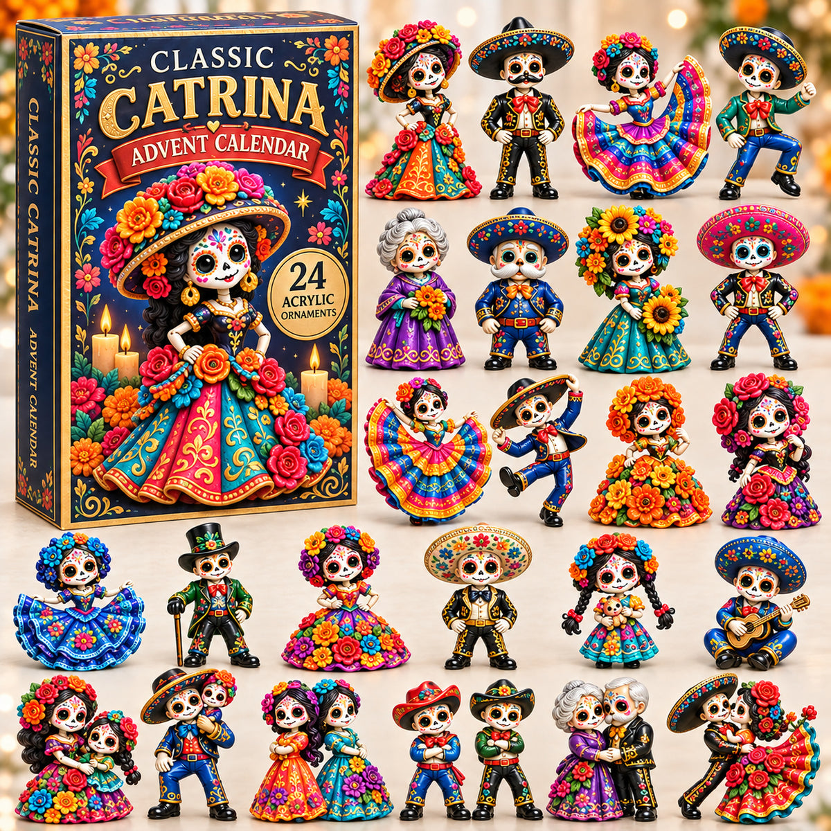 Classic Catrina Characters Advent Calendar 2026 GFTONPT1009