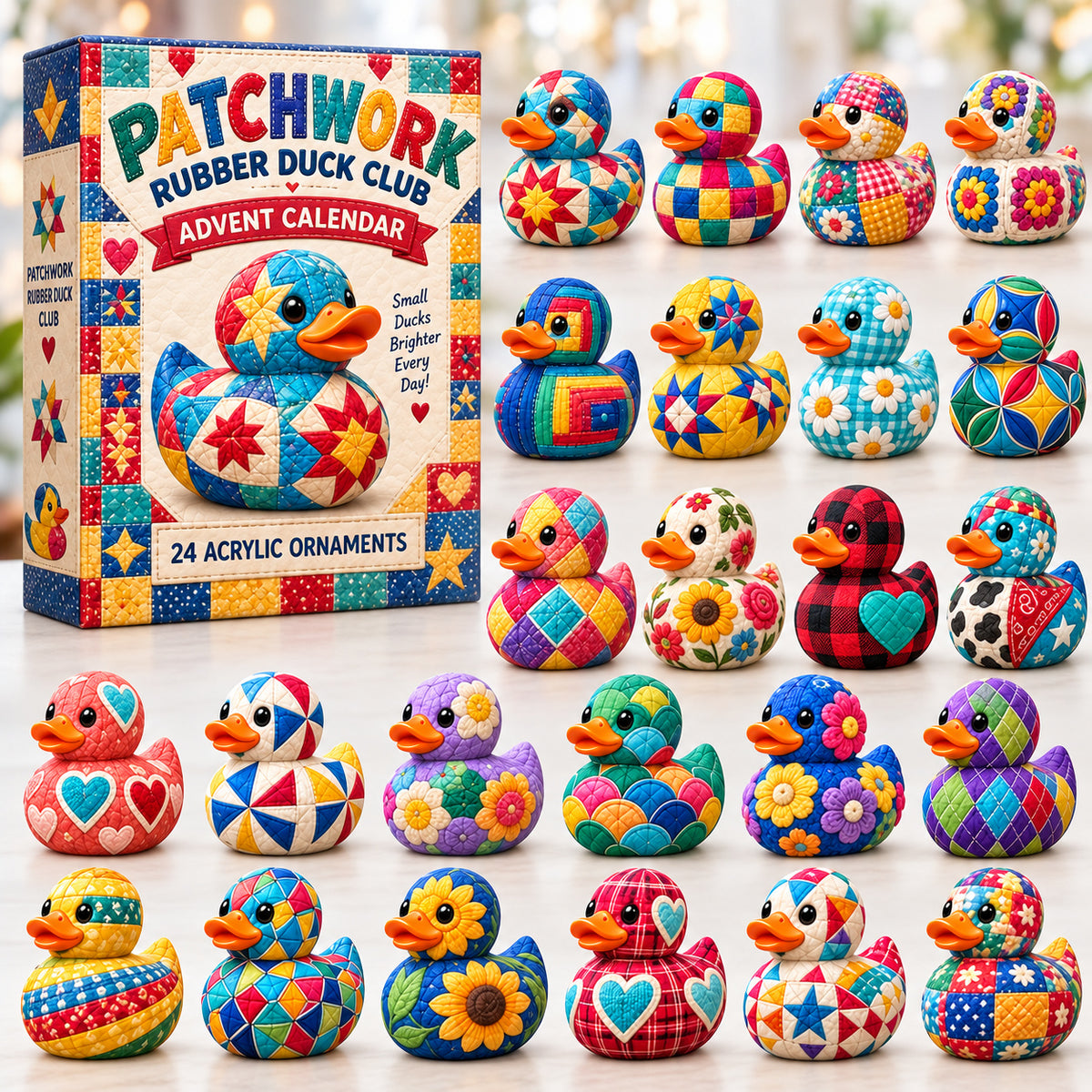 Patchwork Rubber Duck Club Advent Calendar 2026 GFTONPT1016