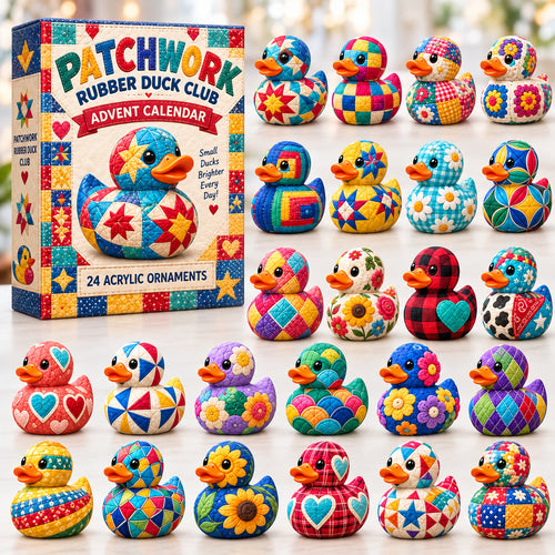Patchwork Rubber Duck Club Advent Calendar 2026 GFTONPT1016