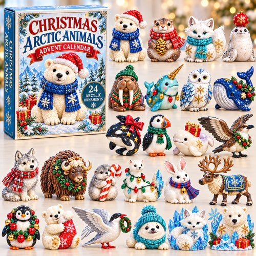 Christmas Arctic Animals Advent Calendar 2026 GFTONPT1021