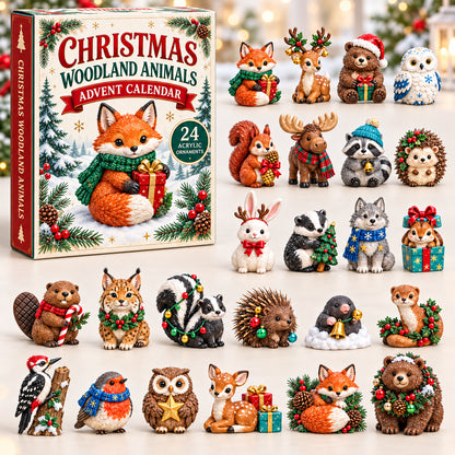 Christmas Woodland Animals Advent Calendar 2026 GFTONPT1022