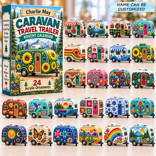 Custom Name Caravan Collection Advent Calendar 2026 QTCUZ GFTONPT1044