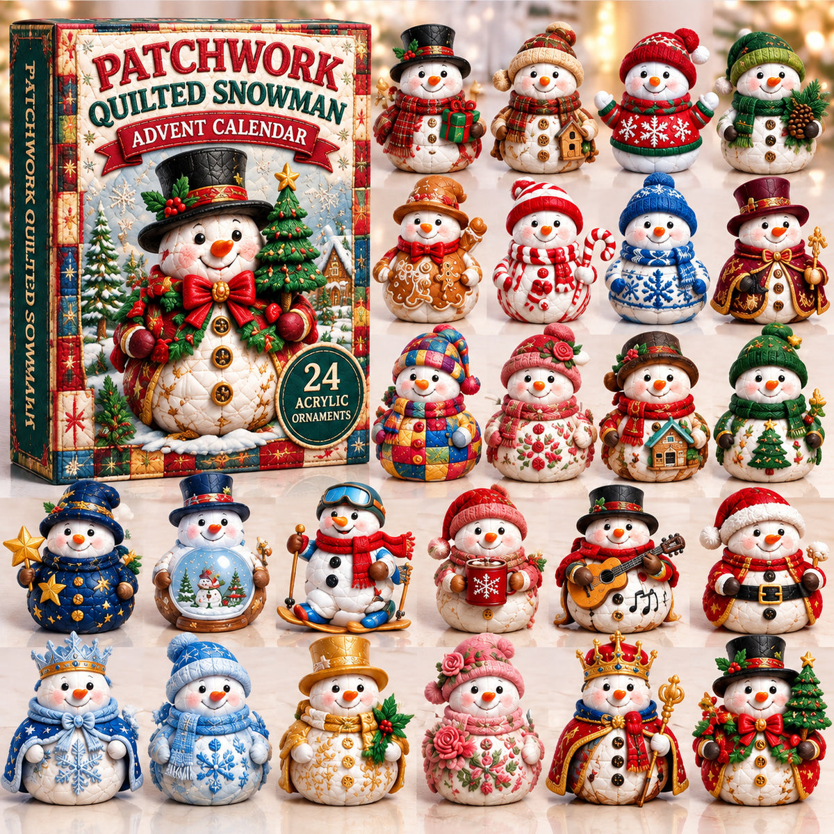 Christmas Snowman Advent Calendar 2026 GFTONPT1062