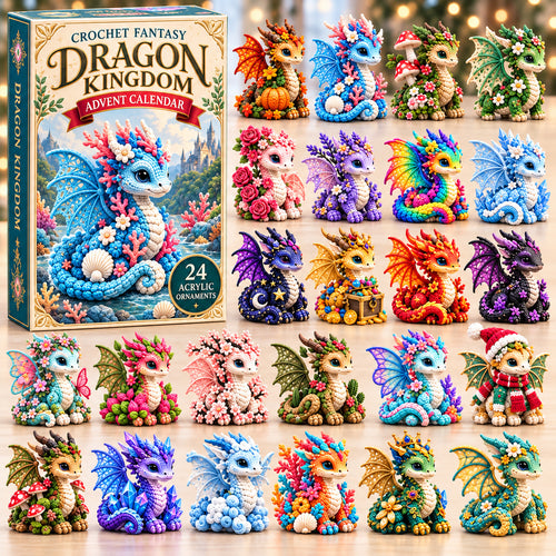 Crochet Fantasy Dragon Advent Calendar 2026 GFTONPT1064