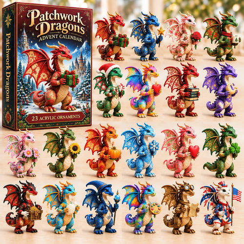 Patchwork Dragon Advent Calendar 2026 GFTONPT1066