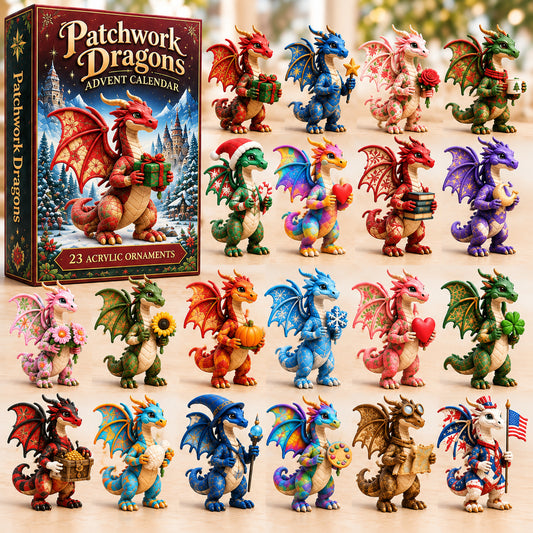 Patchwork Dragon Advent Calendar 2026 GFTONPT1066