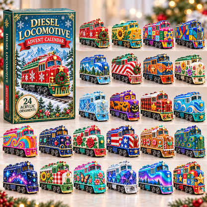 Diesel Locomotive Advent Calendar 2026 GFTONPT1070