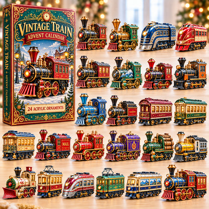 Vintage Train Advent Calendar 2026 GFTONPT1071