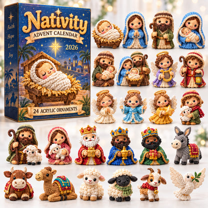 Crochet Nativity Advent Calendar 2026 GFTONPT1107