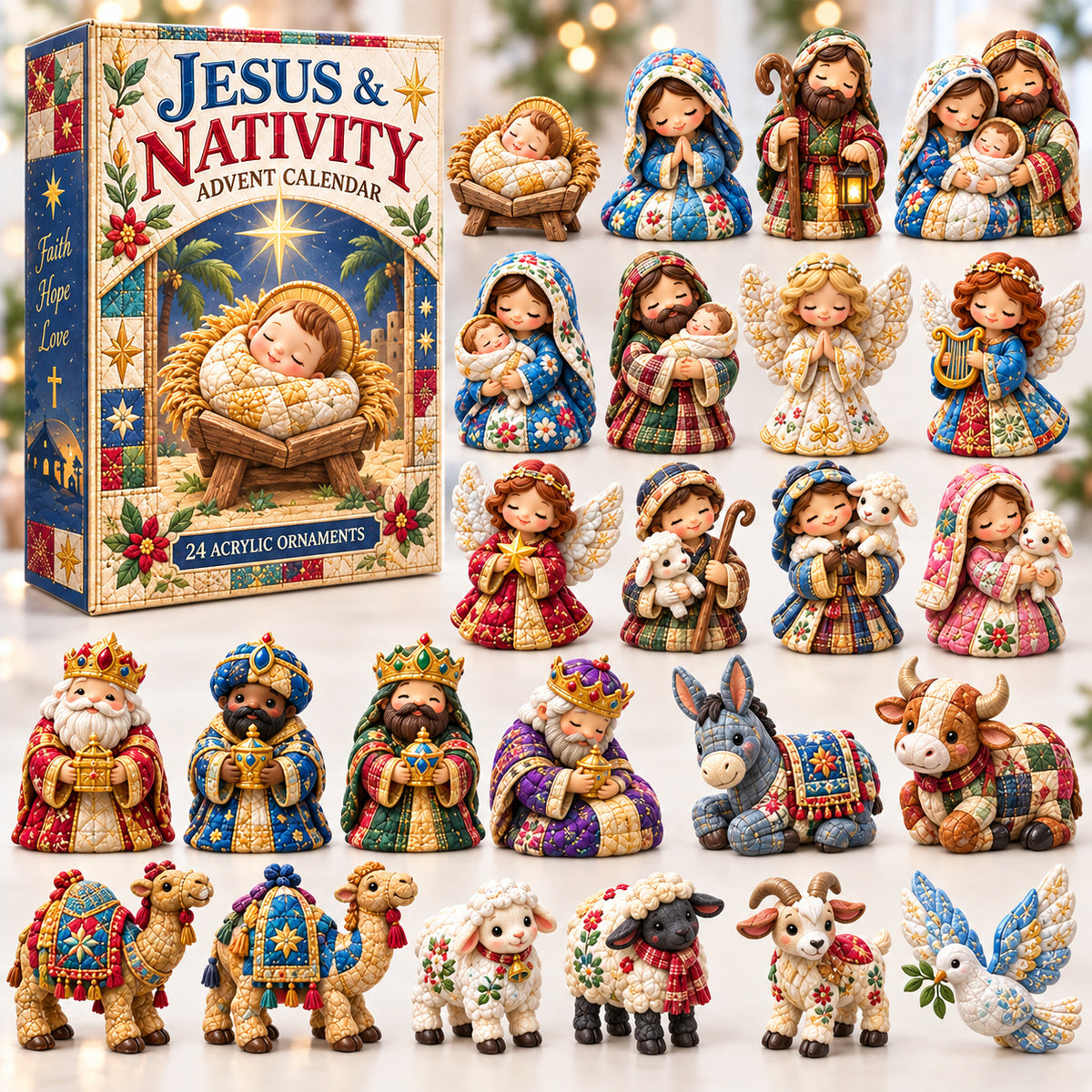 Jesus and Nativity Advent Calendar 2026 GFTONPT1108