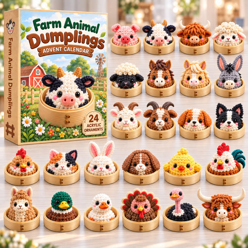 Farm Animal Dumpling Advent Calendar 2026 GFTONPT1113