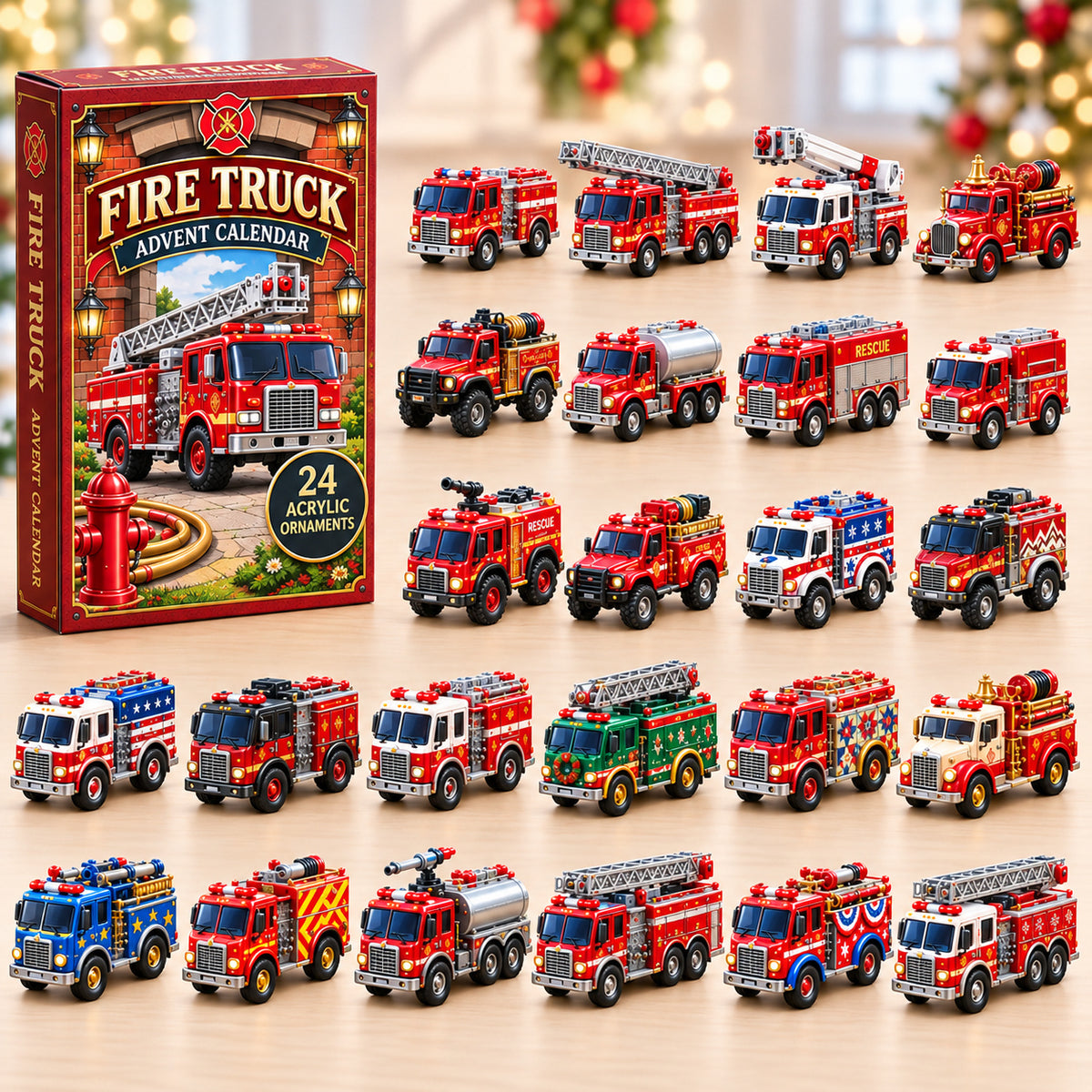 Fire Truck Advent Calendar 2026 GFTONPT1160