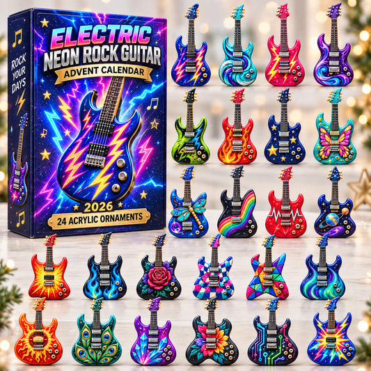 Electric Rock Guitar Advent Calendar 2026 GFTONPT1201