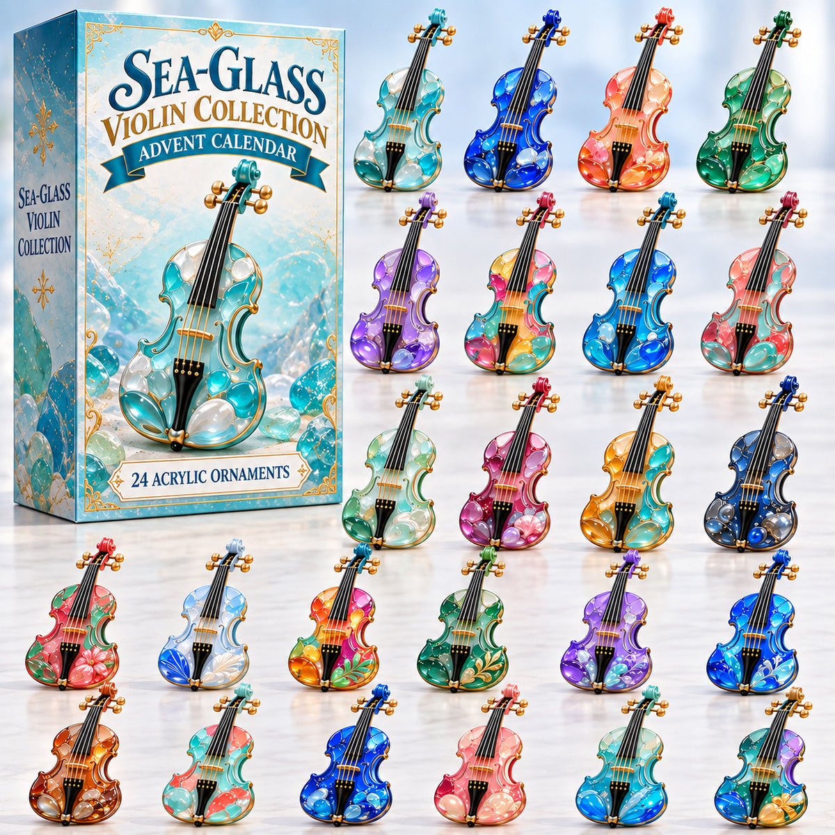 Glass Violin Advent Calendar 2026 GFTONPT1247