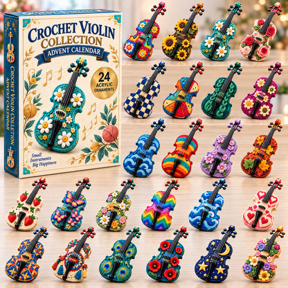 Crochet Violin Advent Calendar 2026 GFTONPT1248