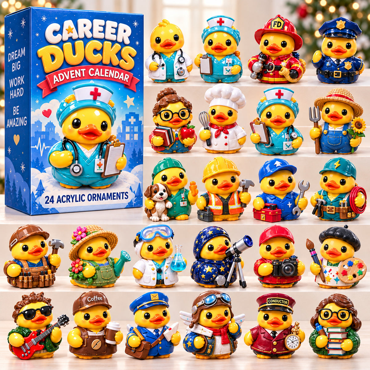 Career Rubber Ducks Advent Calendar 2026 GFTONPT1276