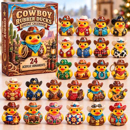 Cowboy Rubber Ducks Advent Calendar 2026 GFTONPT1278