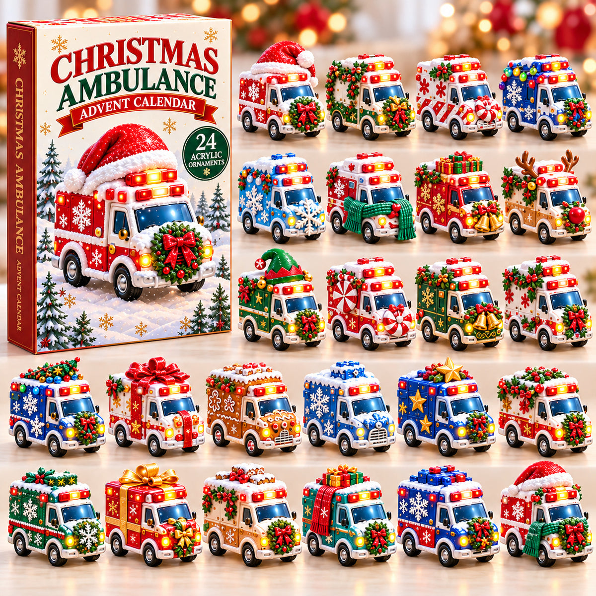 Christmas Ambulance Advent Calendar 2026 GFTONPT1300